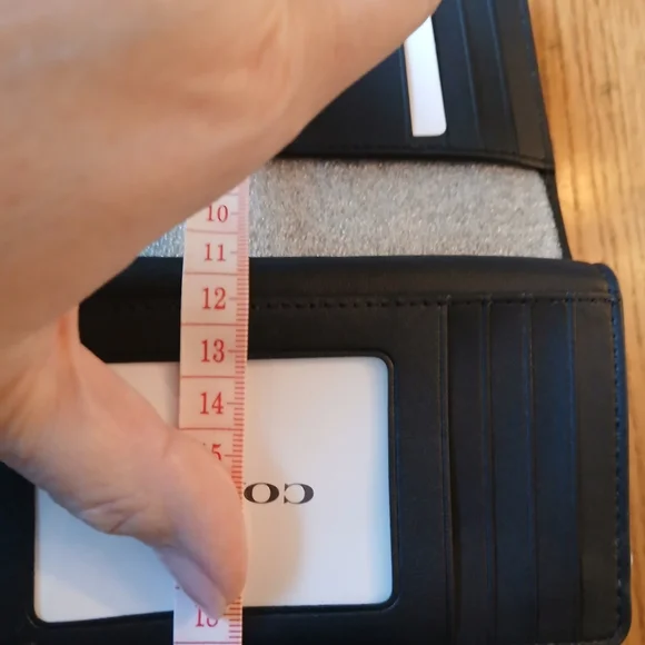 Coach NWT's Dark Brown Signature Crossbody Bag WITH WALLET!! - Picture 9 of 11